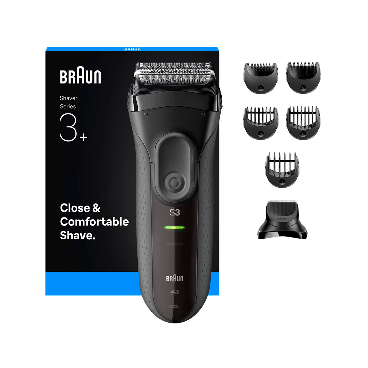 Braun - Shaver Rechargable Save & Style
