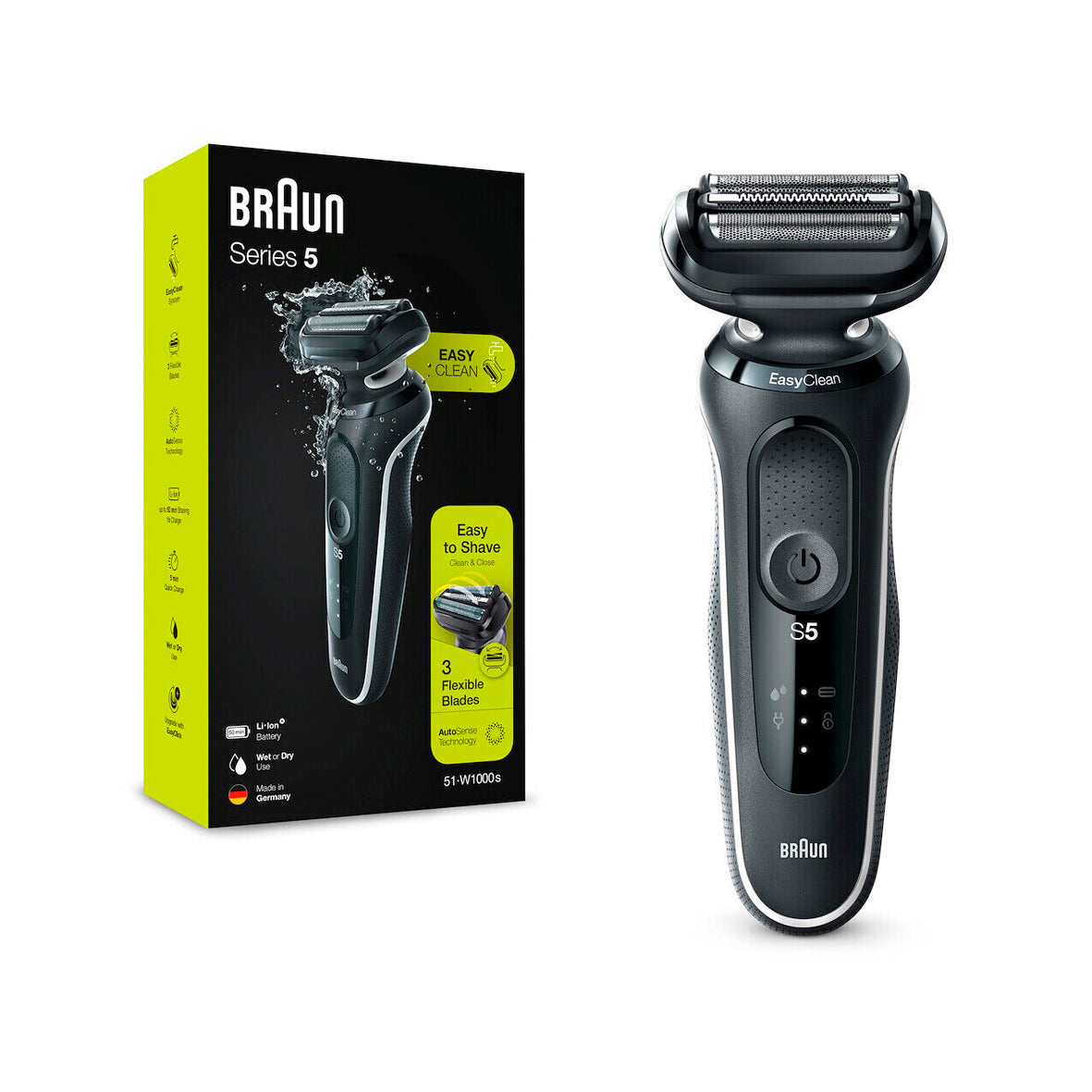 Braun - Series 5 Rechargeable Shaver (51-W1000S)