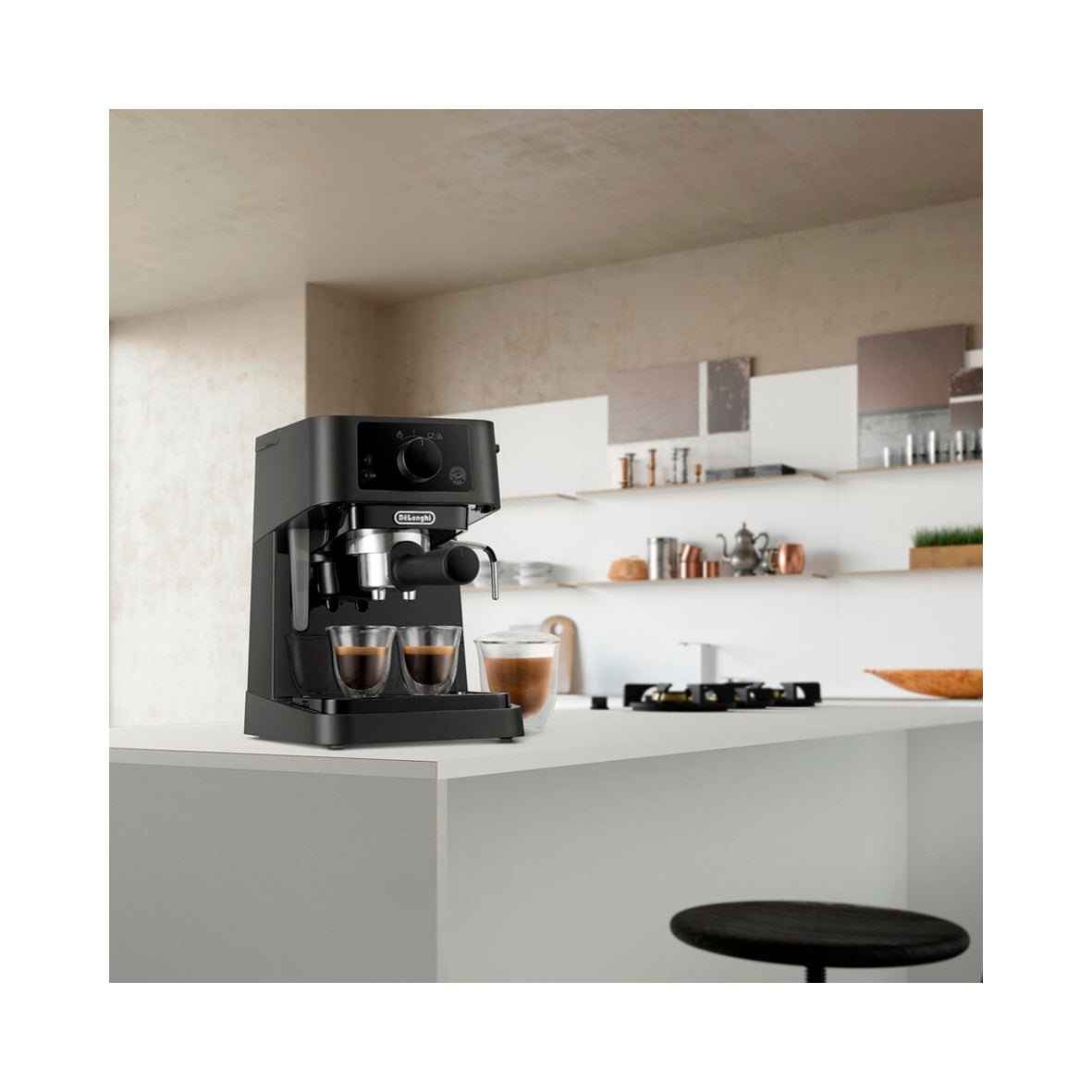 DeLonghi - Coffee Machine Express Black (EC235BK)