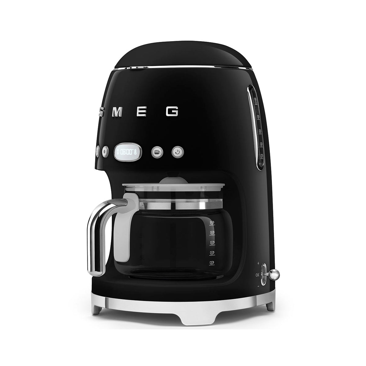 Smeg - Coffee Machine Black (DCF02BLEU)