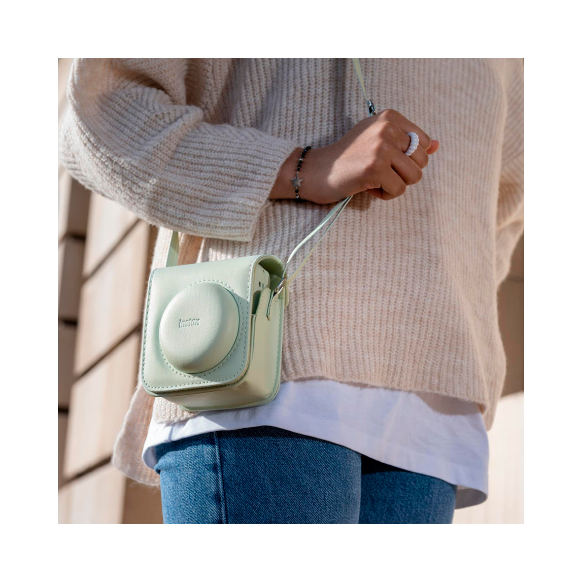 Fuji - Instax Mini 12 Case Mint Green
