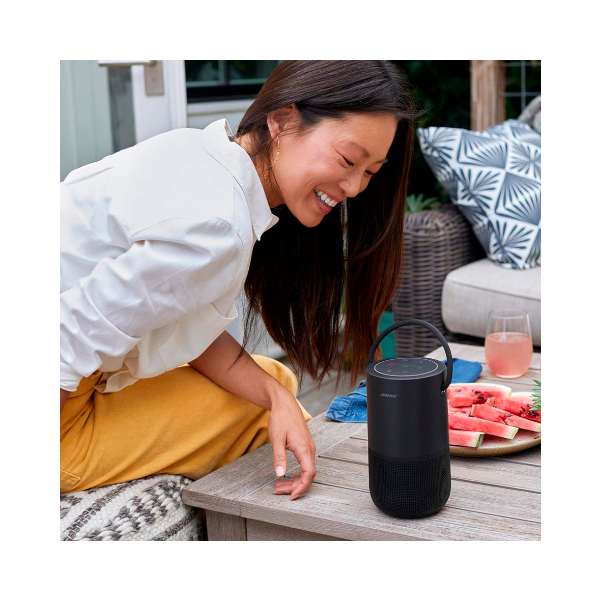 Bose - Portable Smart Speaker Black
