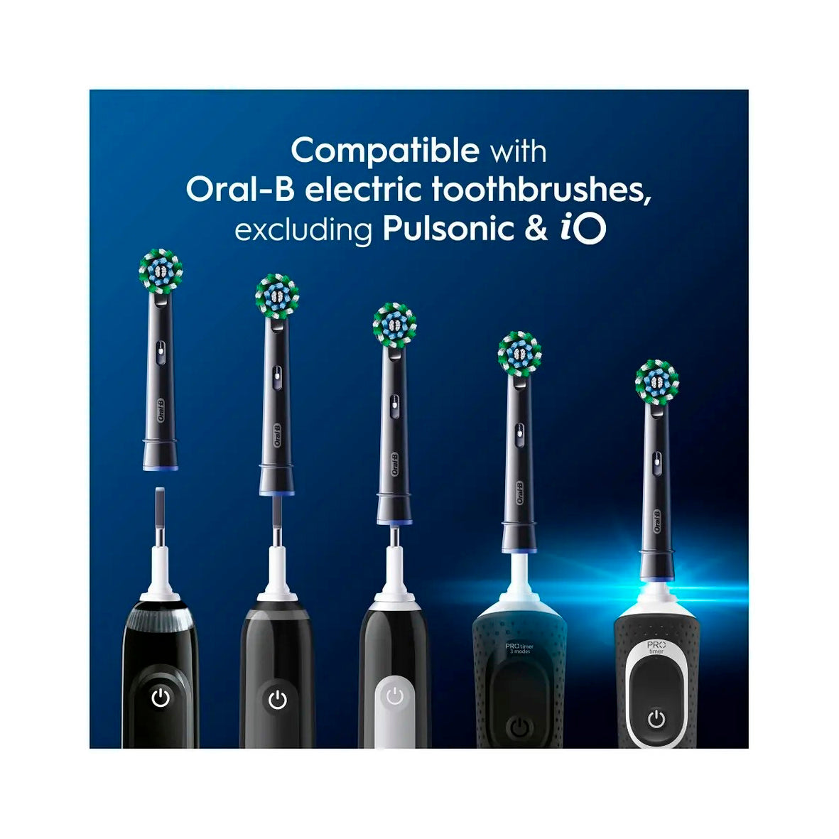 Braun - Oral-B Cross Action Repl. Brush Heads 6-Pack (EB50BRX)