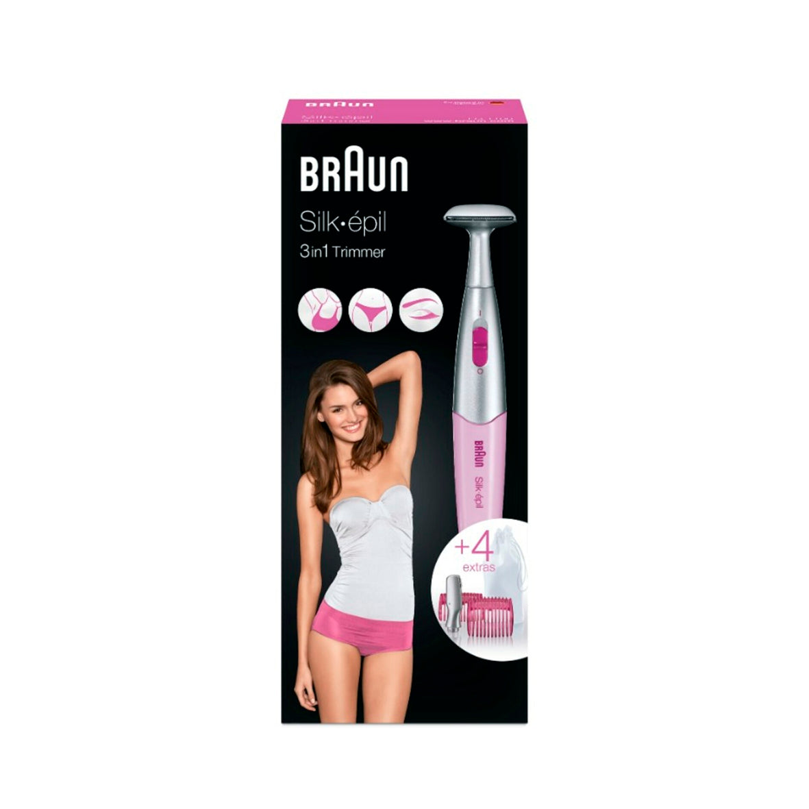 Braun - Silk Epil Bikini Styler Pink (FG1100)