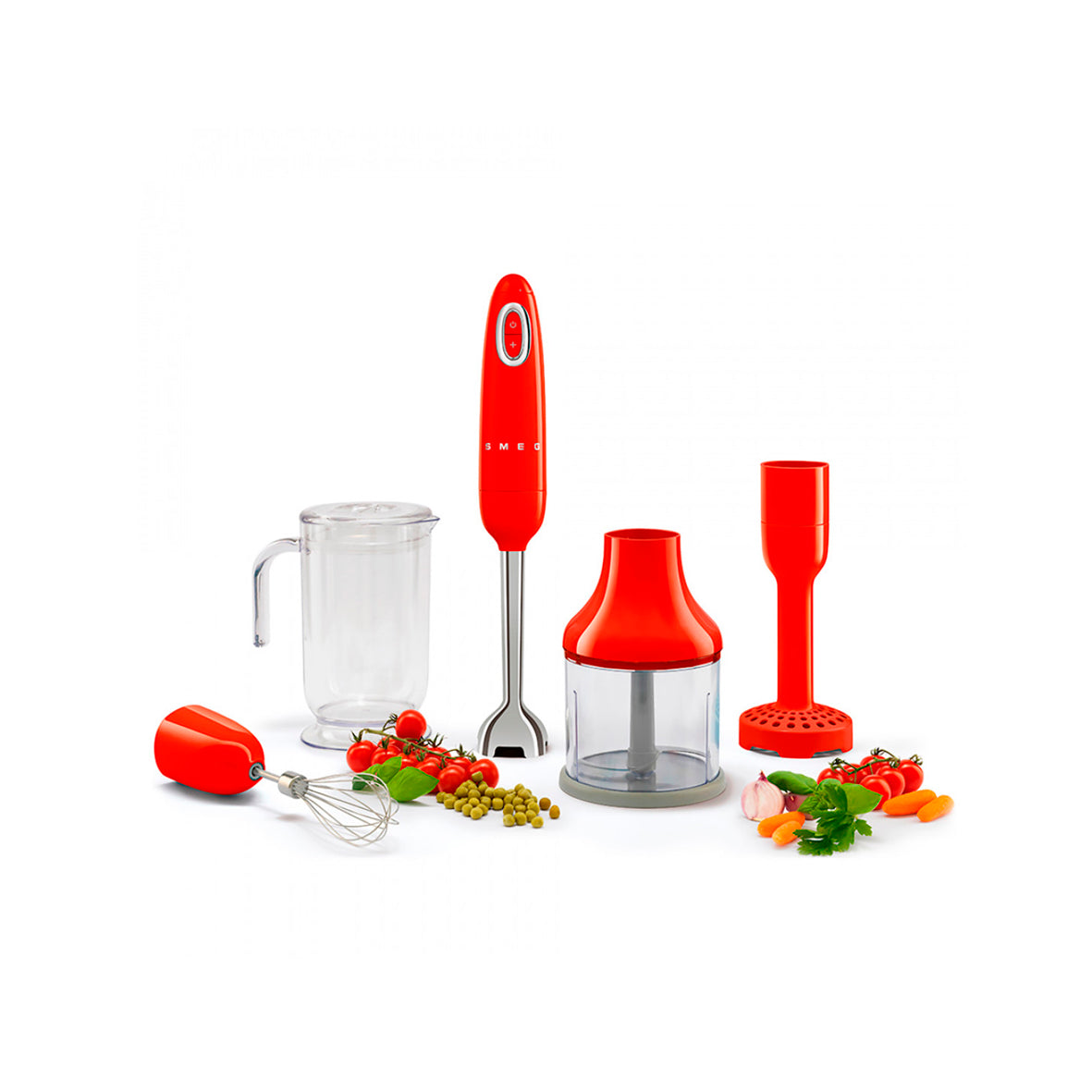 Smeg - 4 Accesories Set Red Beaker (HBAC01RD)