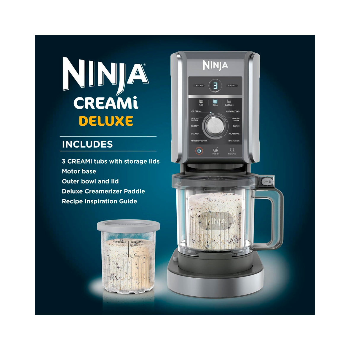 Ninja - Ice Cream Making Machine Deluxe (NC501EU)
