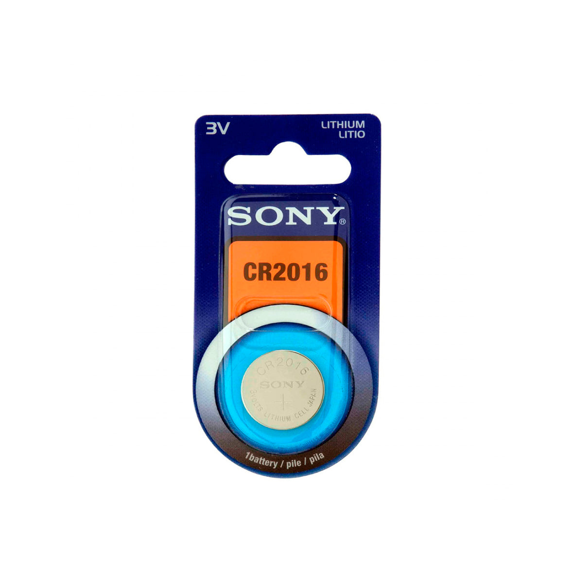 Sony - Lithium Battery 3V CR2016