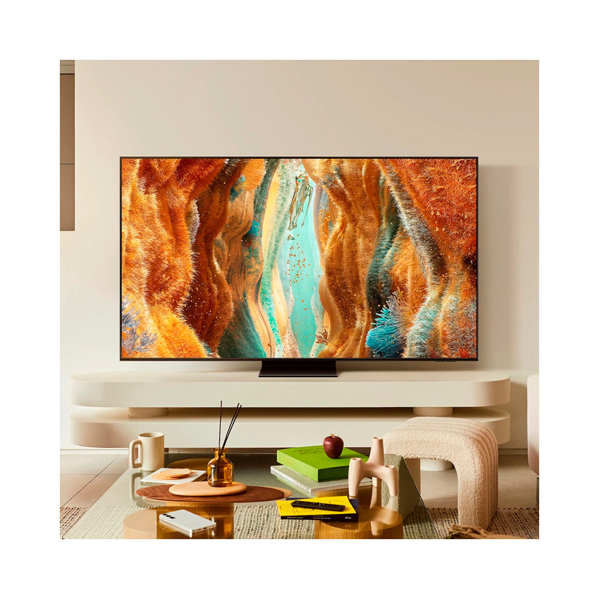 SAMSUNG - TV/NEO QLED 85'' UHD 4K (TQ85QN74FAT)