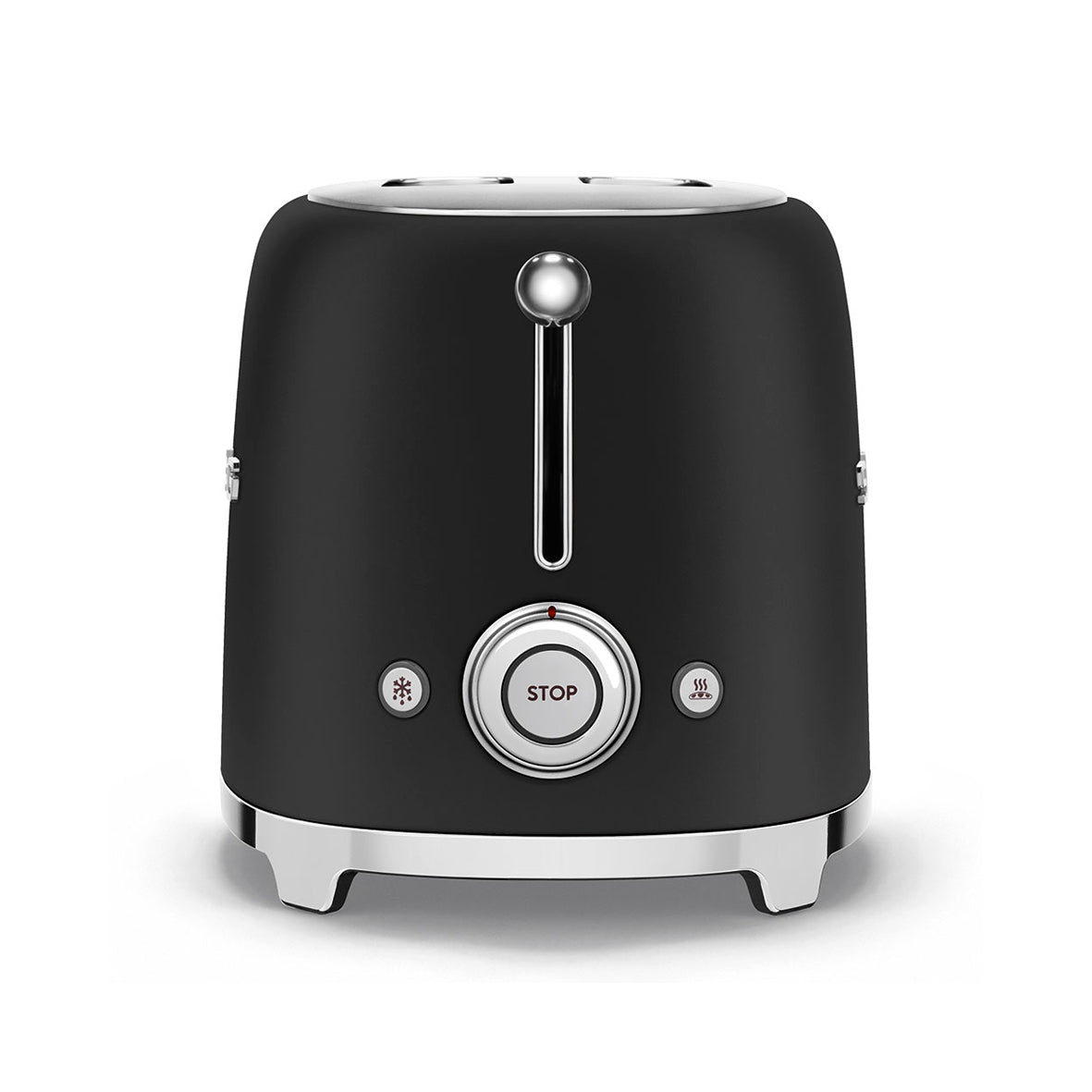 Smeg - Toaster 2 Slice, 2 Slot Matt Black (TSF01BLMEU)