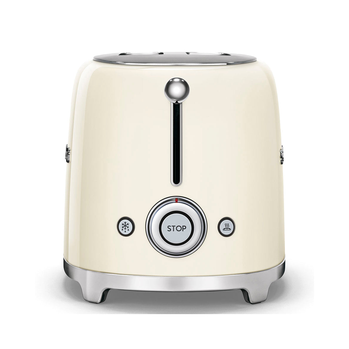 Smeg - Toaster 2 Slice, 2 Slot Glossy Cream (TSF01CREU)