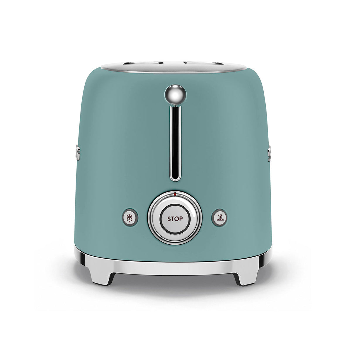 Smeg - Toaster 2 Slice, 2 Slot Matt Emerald Green (TSF01EGMEU)