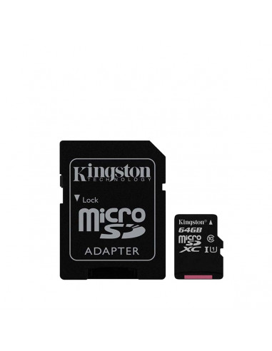 Micro SD Kingston 64Gb + adapter