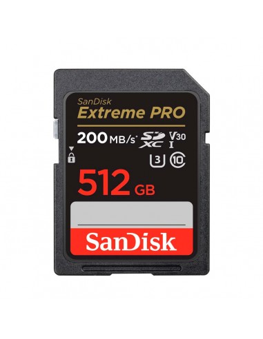 Sandisk SDXC Card Extreme Pro 512Gb