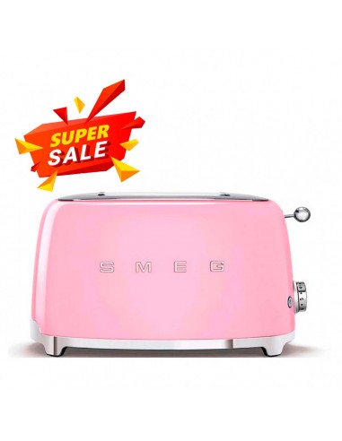 Smeg Toaster 2x2 Pink TSF01PKEU