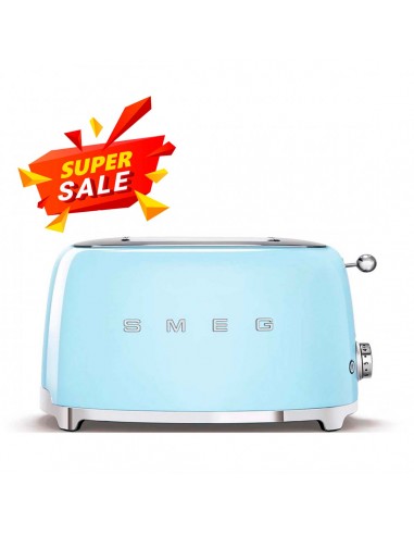 Smeg Toaster 2x2 Pastel Blue TSF01PBEU