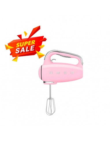 Smeg Hand Mixer Pink HMF01PKEU