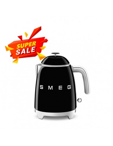 Smeg Mini Kettle Black KLF05BLEU