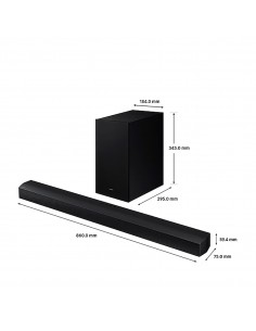 Soundbar Samsung HWB650D... 2