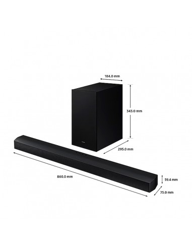 Soundbar Samsung HWB650D 3.1 370 W