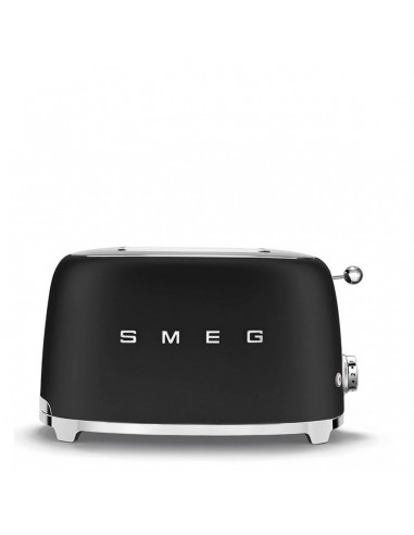 Smeg Toaster 2x2 Matt Black TSF01BLMEU