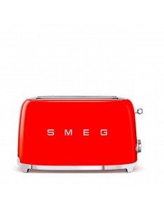 Smeg Toaster 2x4 Red TSF02RDEU