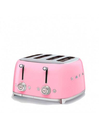 Smeg Toaster 4x4 Pink TSF03PKEU