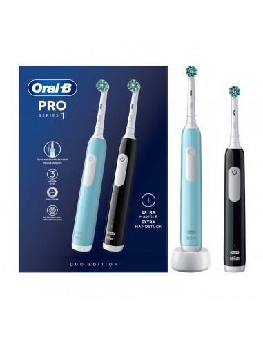 Braun Electric Toothbrush Blue+Black...