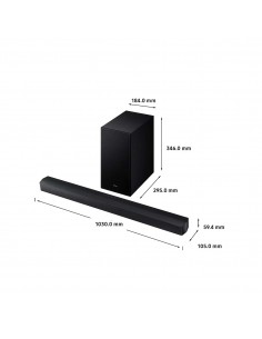 Samsung Soundbar HWB650F 370W 2