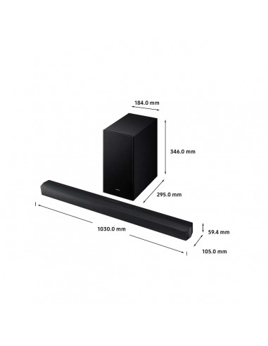Samsung Soundbar HWB650F 370W