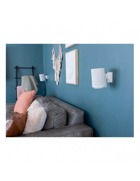 Sanus Wall Mount Pair White Sonos Era 100