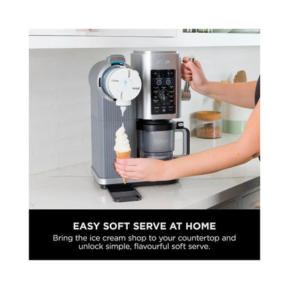 Ninja - Ice Cream Maker Scoop and Swirl 800W 2L 13PR (NC701EU)