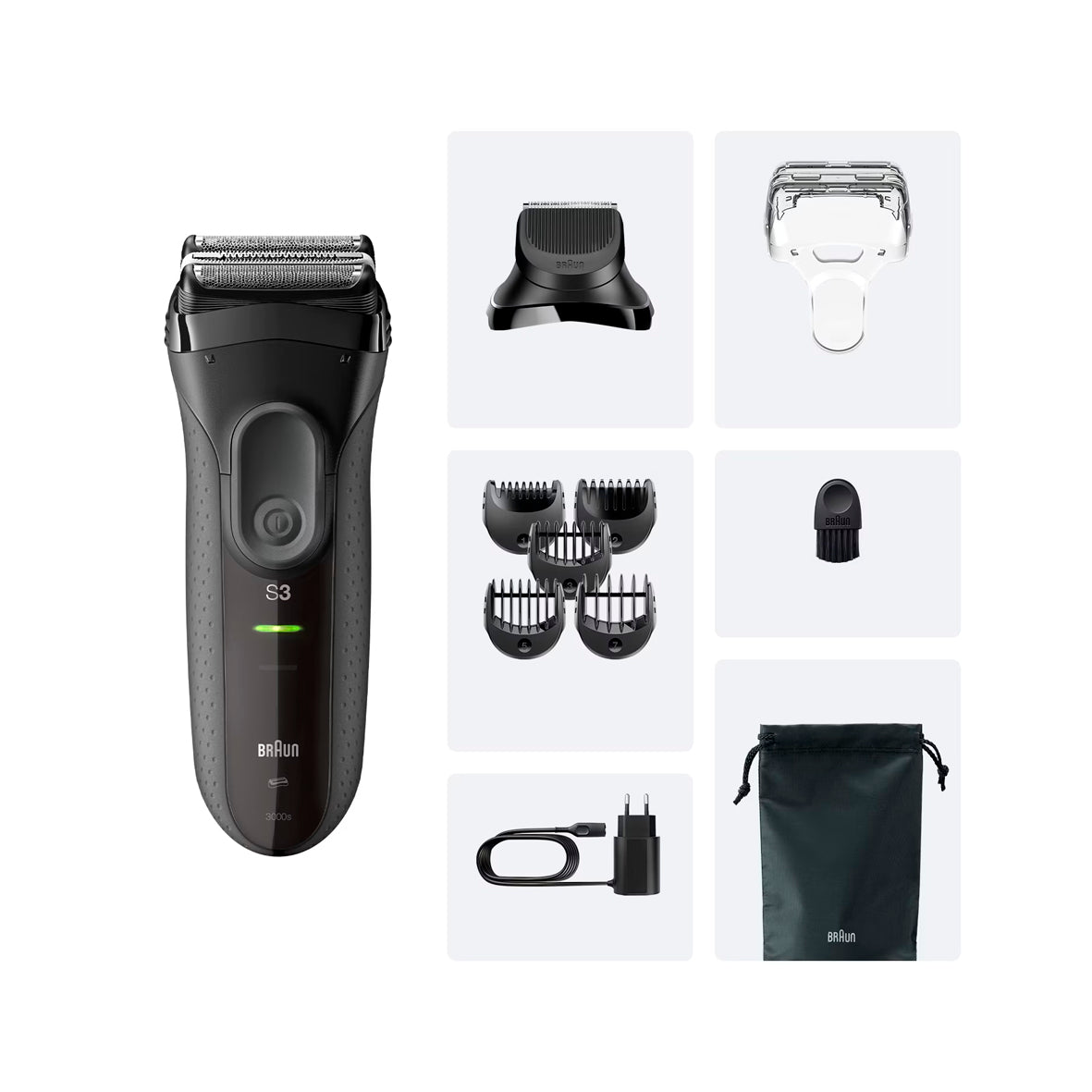 Braun - Shaver Rechargable Save & Style