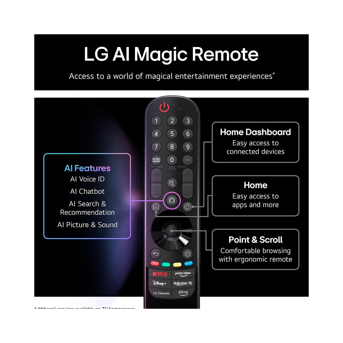 LG- Television 48'' UHD OLED EVO ALFA9 144HZ (48C54LA)