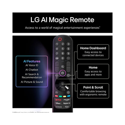 LG- Television 48'' UHD OLED EVO ALFA9 144HZ (48C54LA)