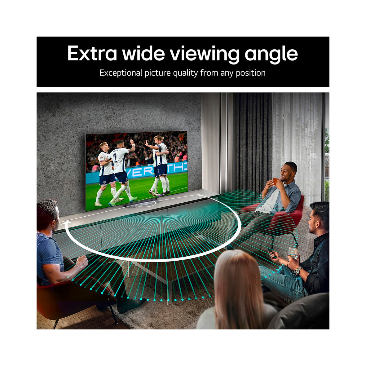 LG- Television 48'' UHD OLED EVO ALFA9 144HZ (48C54LA)