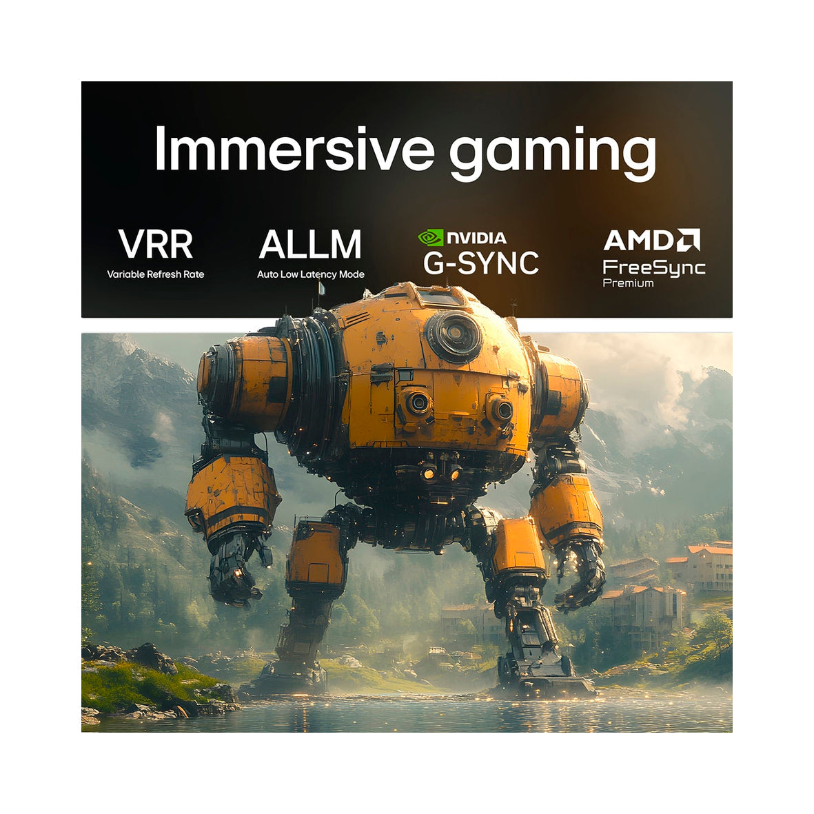 LG- Television 48'' UHD OLED EVO ALFA9 144HZ (48C54LA)