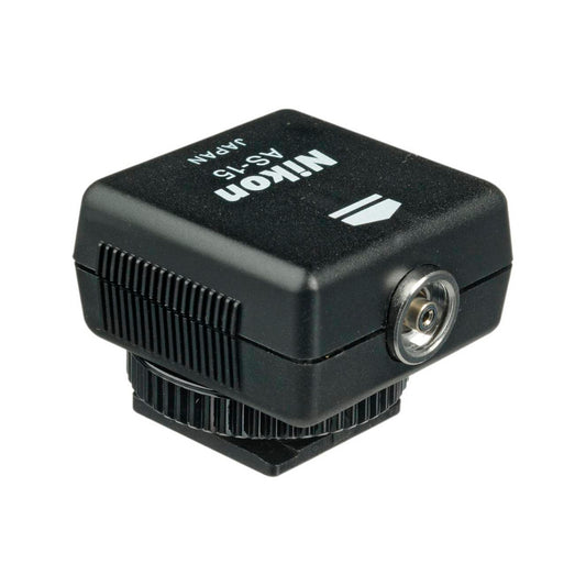 Nikon - AS-15 Hot Shoe to PC Sync Adapter