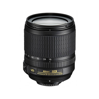Nikon - AF-S DX NIKKOR 18–105mm f/3.5–5.6G ED VR Zoom Lens