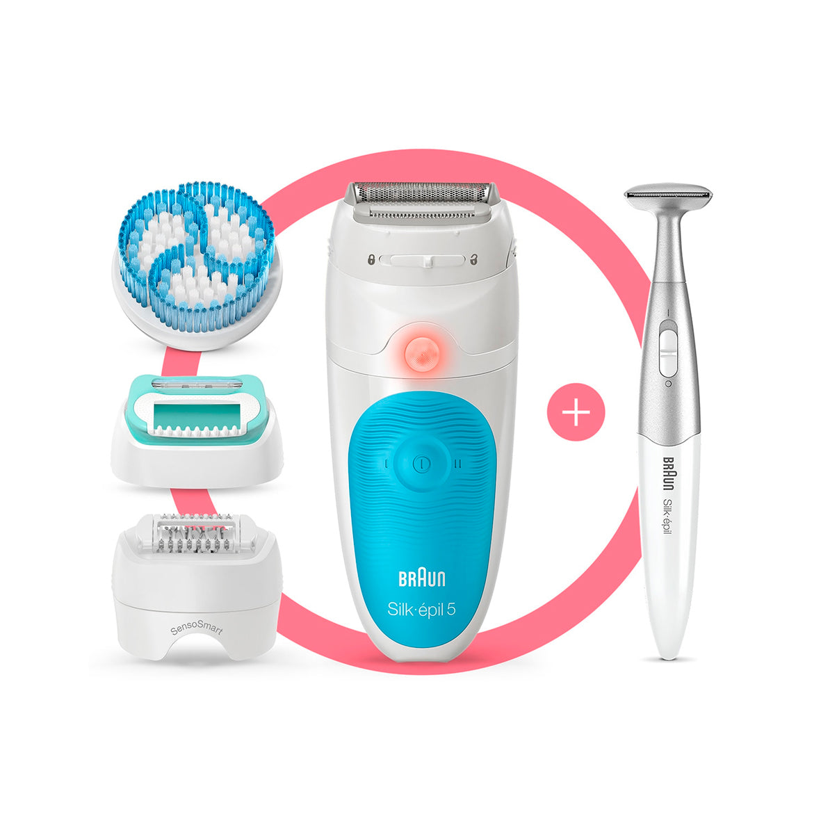 Braun - Silk-épil 5 Epilator with 5 Extras (5-815)