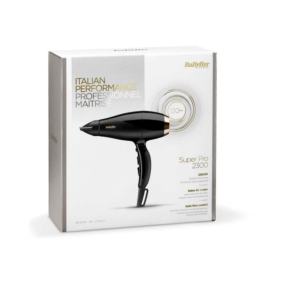 Babyliss - Hair Dryer Super Pro 2300 (6714E)