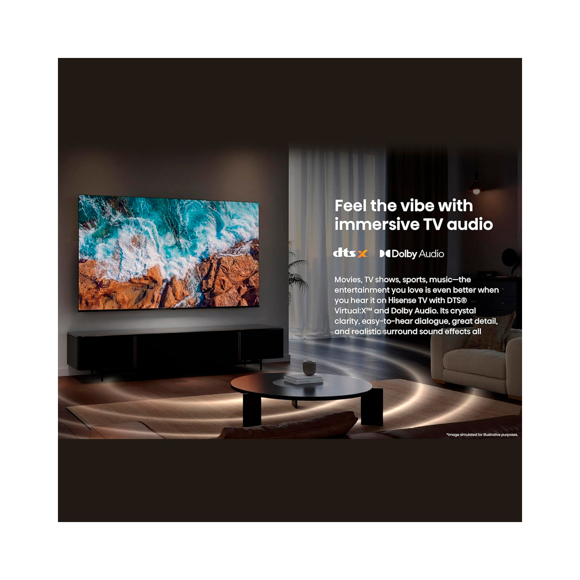 Hisense - TV/LED UHD 4K VIDAA (43A6Q)