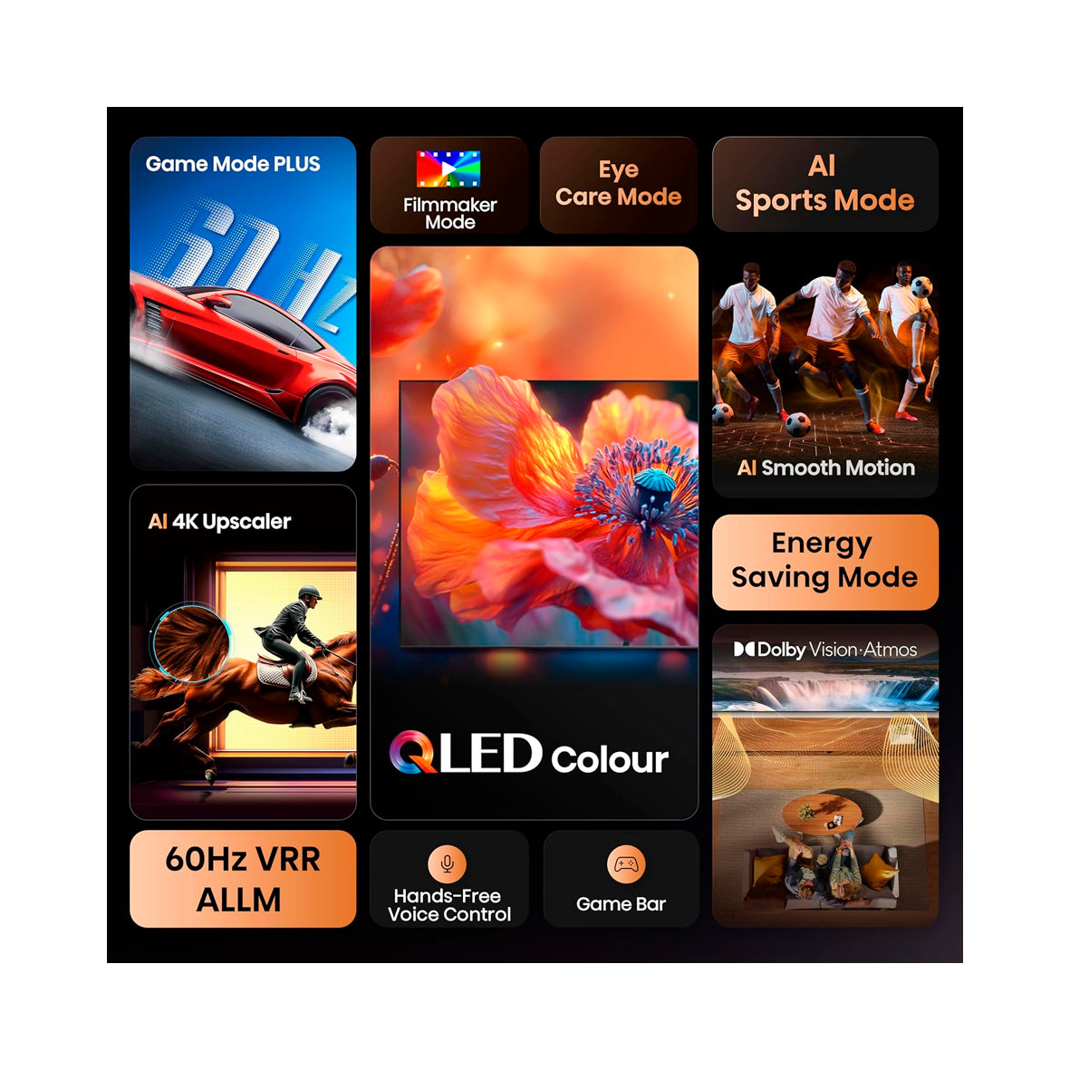 Hisense - TV/LED 50'' UHD 4K SMART (50A6Q)
