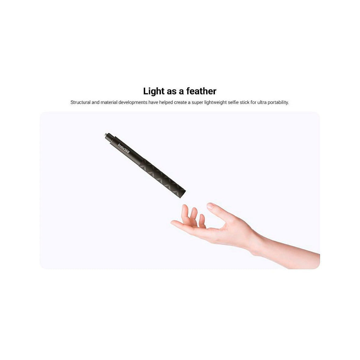 Insta360 - Invisible Selfie Stick for Insta360 114cm