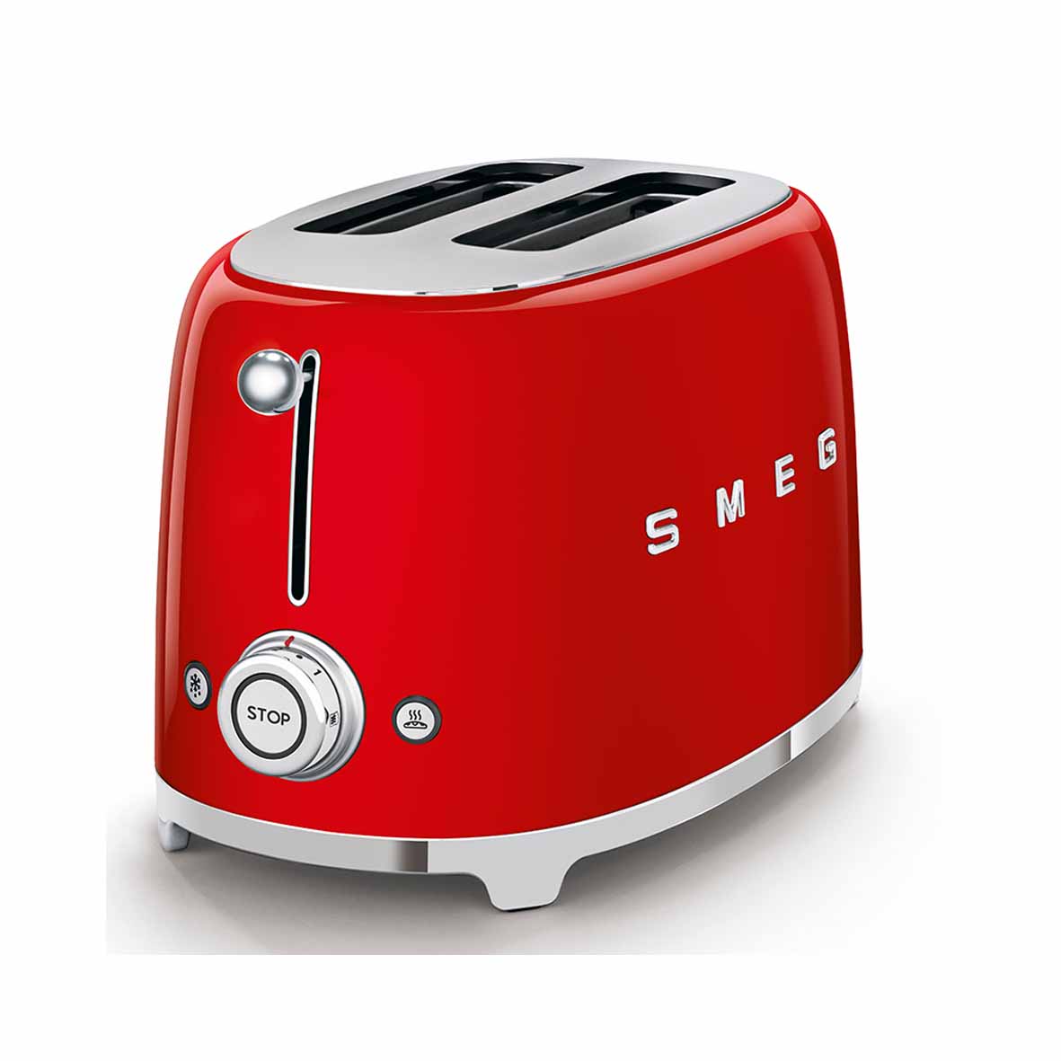 Smeg - Toaster 2 Slice, 2 Slot Red (TSF01RDEU)