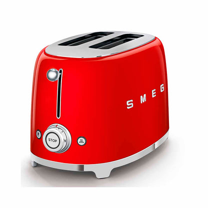 Smeg - Toaster 2 Slice, 2 Slot Red (TSF01RDEU)