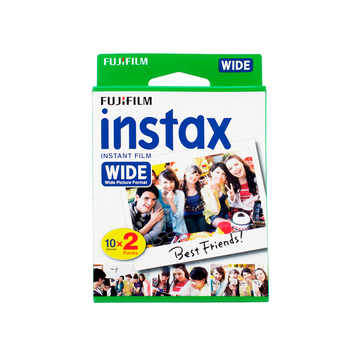 Fuji - Instax Wide Film 100 Twin Pack 2x10 sheet