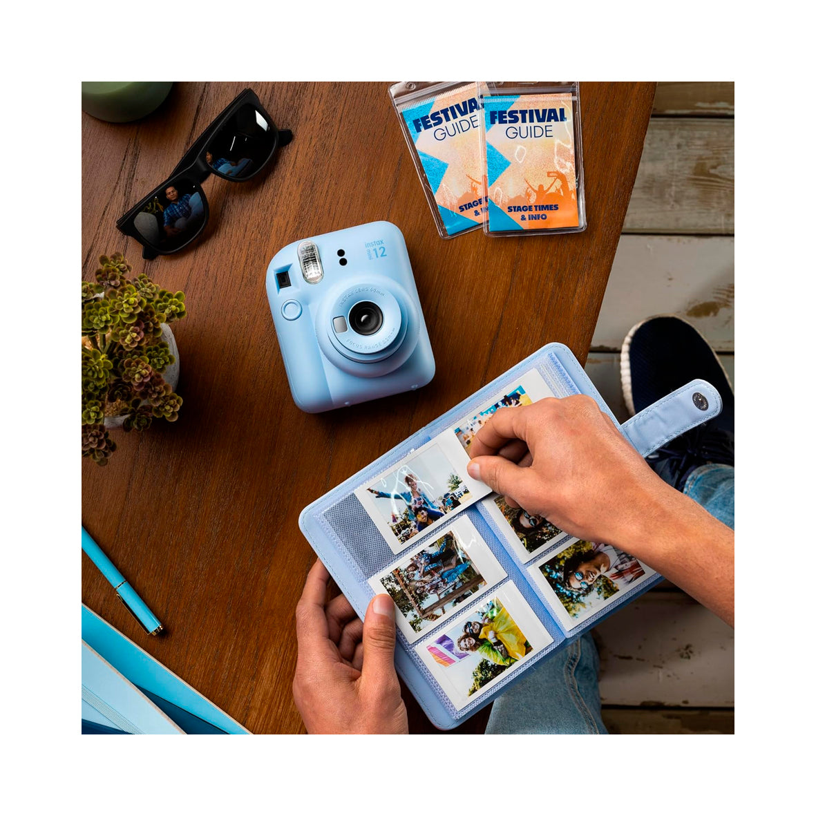 Fuji - Instax Mini 12 Pastel Blue