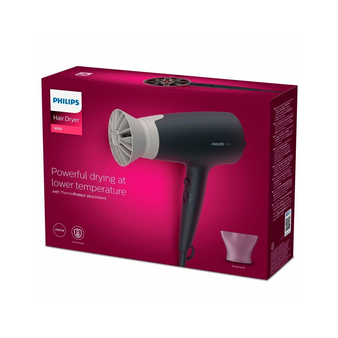 Philips - Hair Dryer Ionic (BHD351/10)