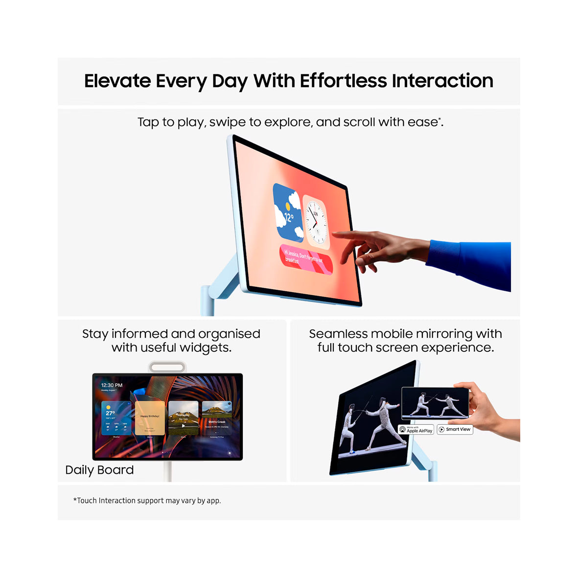 Samsung - TV 27'' QHD STV TACTIL PORTATIL (UE27LSM7F)