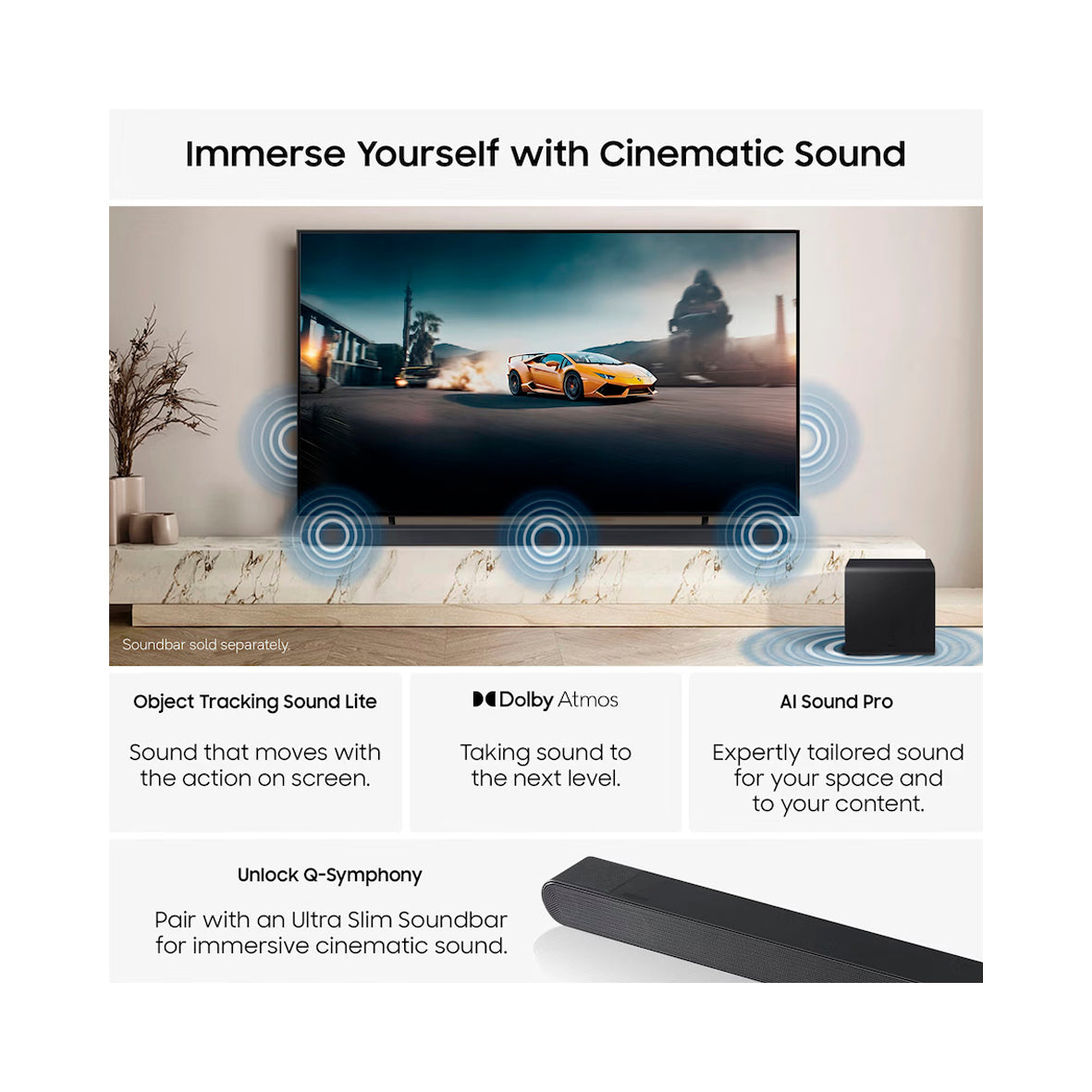 Samsung - Television 65'' TQ65S93H UHD OLED